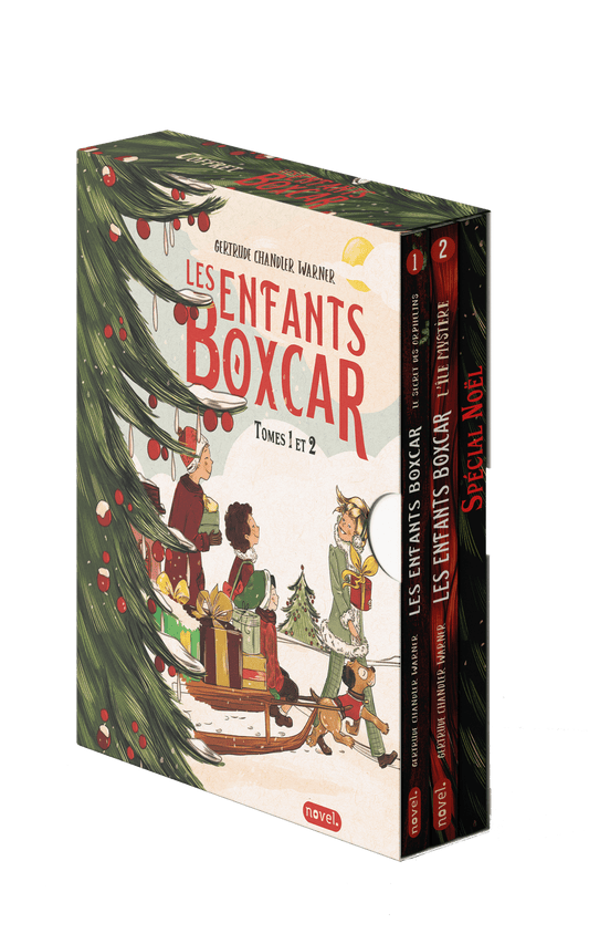 Coffret : Les Enfants Boxcar (tomes 1 et 2 + livre inédit) - Éditions Novel