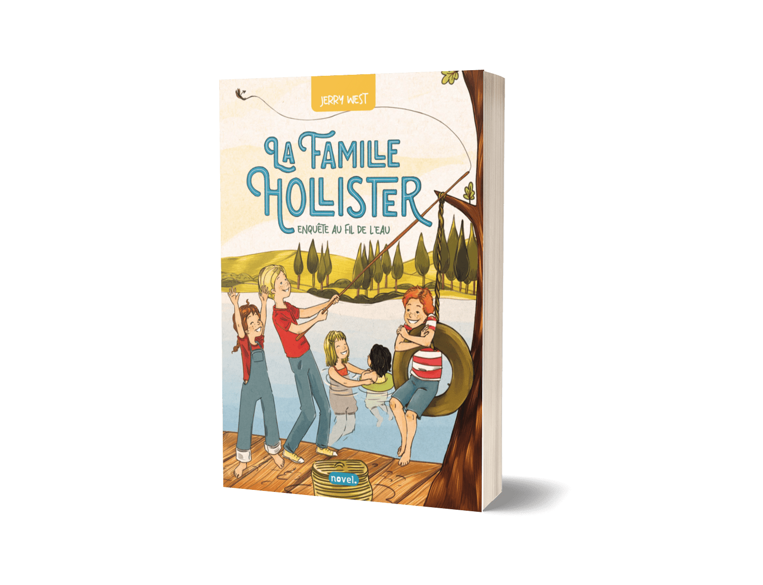 La Famille Hollister (t. 2) : Enquête au fil de l'eau - Éditions Novel